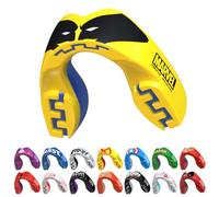 Marvel Sports Mouth Guard Dual Layer Adult and Junior Gum Shield with Case (Wolverine, Junior (up to 11 Years))