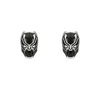 Marvel Stainless Steel 925 Black Panther Earrings | Acotis - Base Metal