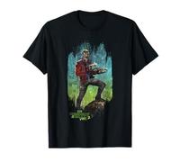 Marvel Star-Lord Guardians of Galaxy 2 Night Graphic Tee T-Shirt