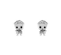 Marvel Sterling Silver 925 Groot Stamp Stud | Acotis - Sterling Silver