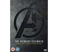 AVENGERS QUADRILOGY 1-4 DVD COMPLETE PART 1 2 3 4 MOVIE FILM Original UK Releasx