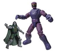 Marvel Studios Avengers: Doomsday ActionVerse Duo of Doom 2-Pack, 11.4 - and 20.3 cm Action Figure Set, Super Hero Toys & Figures for Children, Ages 4+