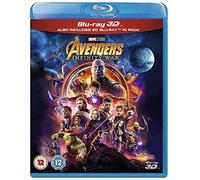 Avengers Infinity War 3D Blu-Ray [2018]
