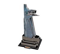 University Games 3D Puzzle Marvel Studios Avengers Tower Neon Metallic Multicoloured