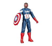Marvel Studios Captain America Brave New World Age 4+, Titan Hero Series Captain America Action Figure