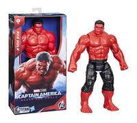 Marvel Studios Captain America Brave New World, Titan Hero Series Deluxe Red Hulk Action Figure