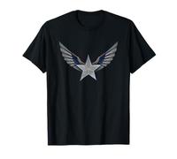 Marvel Studios Captain America: Brave New World Winged Star T-Shirt