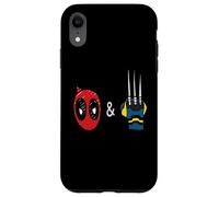 Marvel Studios Deadpool & Wolverine Mask & Claw Emoji Icons Case for iPhone XR