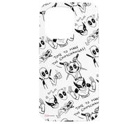 Marvel Studios Deadpool & Wolverine Toony Doodles Pattern Case for iPhone 15 Pro