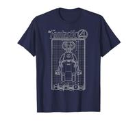 Marvel Studios Fantastic Four: First Steps HERBIE Blueprints T-Shirt