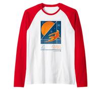 Marvel Studios Fantastic Four: First Steps Human Torch Raglan Baseball Tee