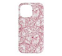 Marvel Studios Spider-Man: BND Movie 2026 Red Web Pattern Case for iPhone 14 Pro Max