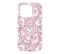 Marvel Studios Spider-Man: BND Movie 2026 Red Web Pattern Case for iPhone 15 Pro