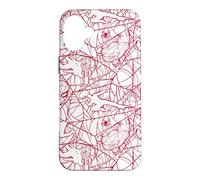 Marvel Studios Spider-Man: BND Movie 2026 Red Web Pattern Case for iPhone 16 Plus
