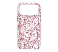 Marvel Studios Spider-Man: BND Movie 2026 Red Web Pattern Case for iPhone 17 Pro Max