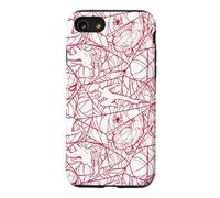Marvel Studios Spider-Man Day Red Web Pattern Case for iPhone SE (2020) / 7/8