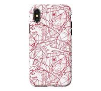 Marvel Studios Spider-Man Day Red Web Pattern Case for iPhone X/XS