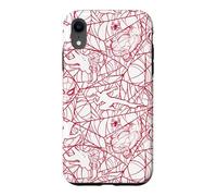 Marvel Studios Spider-Man Day Red Web Pattern Case for iPhone XR