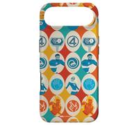 Marvel Studios The Fantastic Four: First Steps Retro Icons Case for iPhone Air