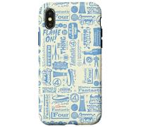 Marvel Studios The Fantastic Four: First Steps Words & Icons Case for iPhone X/XS
