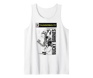 Marvel Studios Thunderbolts Bucky Barnes B&W Comic Cover #2 Tank Top