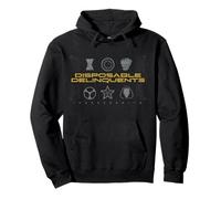 Marvel Studios Thunderbolts "Disposable Delinquents" Icons Pullover Hoodie