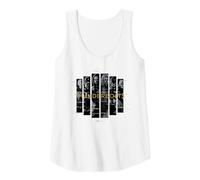 Marvel Studios Thunderbolts Team Glitched with Logo Tank Top, Women, White, XX-Large