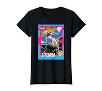 Marvel Studios X-Men ’97 Storm Retro Trading Card T-Shirt, Women, Black, Large