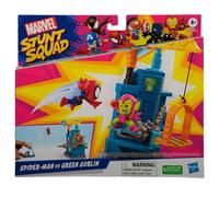 Marvel Stunt Squad Game Set Crane Smash Figure