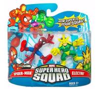 Marvel Super Hero Squad Action Figure 2-Pack - Spider-Man Vs Electro