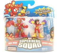 Marvel Super Hero Squad Iron Man vs Spider-Woman [Toy]
