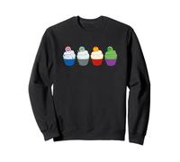 Marvel Super Heroes Avengers Birthday Party Cupcakes Lineup Sweatshirt