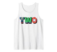 Marvel Super Heroes Avengers Numbers 2 Second 2nd Birthday Tank Top