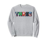 Marvel Super Heroes Avengers Numbers 3 Third 3rd Birthday Sweatshirt