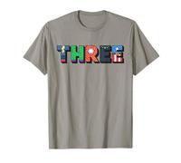 Marvel Super Heroes Avengers Numbers 3 Third 3rd Birthday T-Shirt