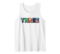 Marvel Super Heroes Avengers Numbers 3 Third 3rd Birthday Tank Top