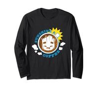 Marvel Super Heroes Baby Groot Sunshine & Coffee Mug Long Sleeve T-Shirt