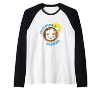 Marvel Super Heroes Baby Groot Sunshine & Coffee Mug Raglan Baseball Tee