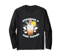 Marvel Super Heroes Baby Groot Sunshine & Iced Coffee Cup Long Sleeve T-Shirt