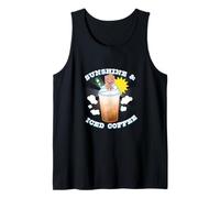 Marvel Super Heroes Baby Groot Sunshine & Iced Coffee Cup Tank Top