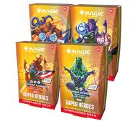 Marvel Super Heroes Collector's Commander Deck - Set of 4 | Marvel Super Heroes