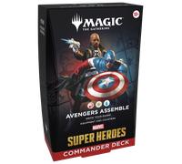 MTG Marvel Super Heroes Commander Deck Bundle : One Of Each Deck : 08/07/2026