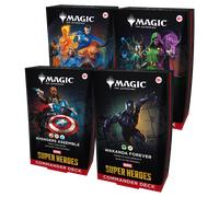 MTG Marvel Super Heroes Commander Deck Bundle : One Of Each Deck : 08/07/2026