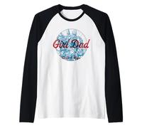 Marvel Super Heroes Girl Dad X-Men Cable & Hope Father's Day Raglan Baseball Tee