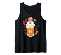 Marvel Super Heroes Groot Pumpkin Spice Drink Cozy Fall Tank Top