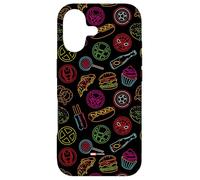 Marvel Super Heroes Neon Light Sign Snacks and Hero Icons Case for iPhone 17