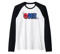 Marvel Super Heroes Spider-Man Numbers 1 One 1st Birthday Raglan Baseball Tee