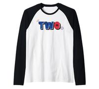 Marvel Super Heroes Spider-Man Numbers 2 Two 2nd Birthday Raglan Baseball Tee