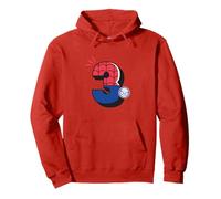 Marvel Super Heroes Spider-Man Numbers 3 Third 3rd Birthday Pullover Hoodie
