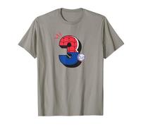 Marvel Super Heroes Spider-Man Numbers 3 Third 3rd Birthday T-Shirt